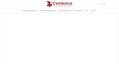 Desktop Screenshot of cerberustechsolutions.com